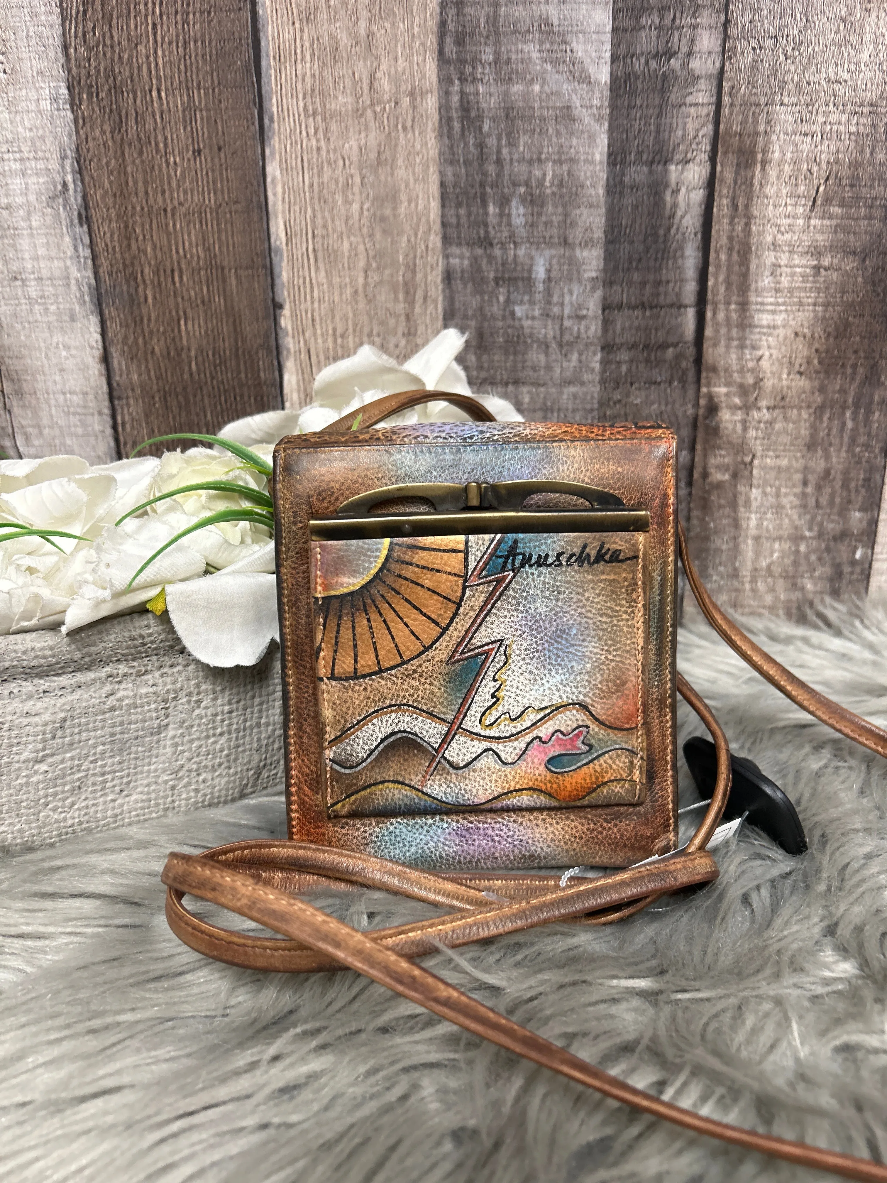 Crossbody By Anuschka, Size: Small