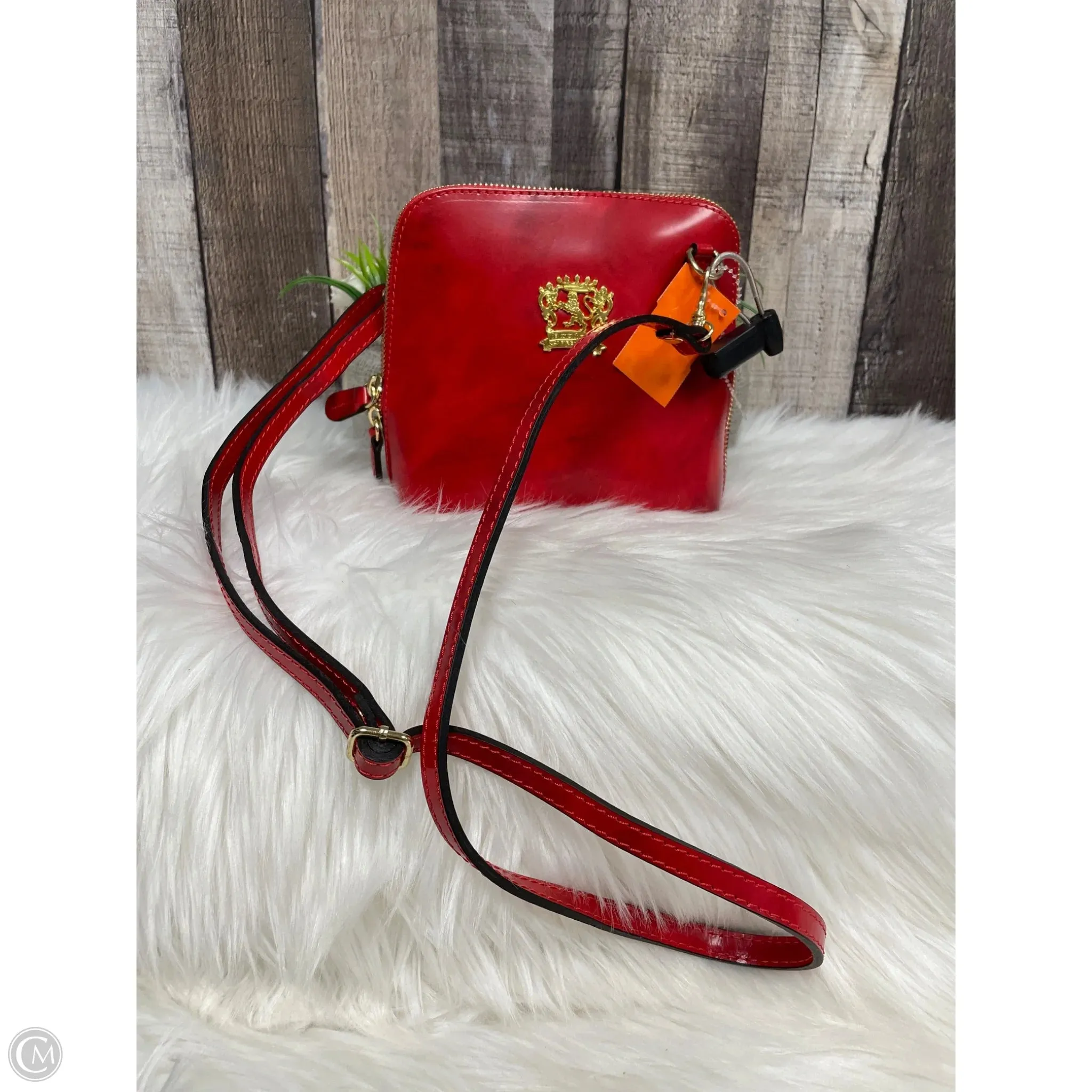 Crossbody Leather By Cmc, Size: Small