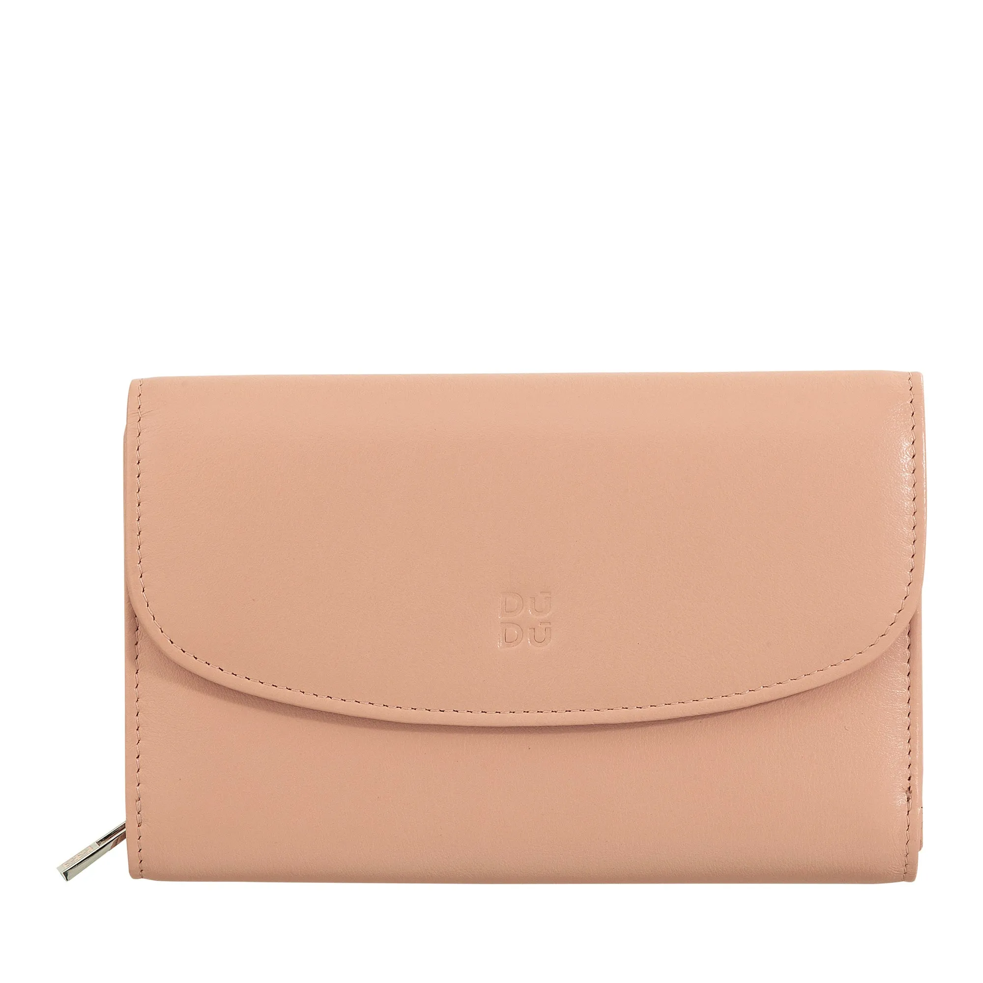 Dudu Women's Wallet In Colored Soft Leather, Bags with Keep Liest Doors, 12 Card Card holders, Multicolor